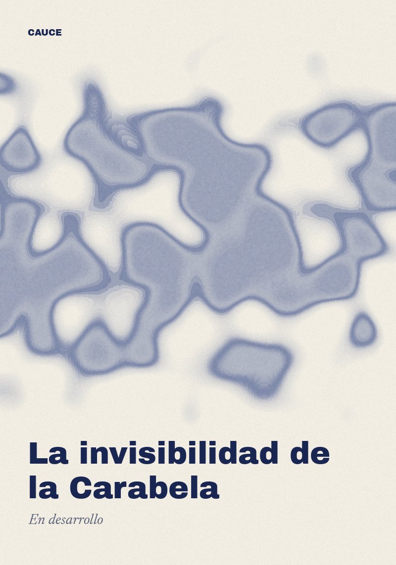 Cartel de La invisibilidad de la Carabela